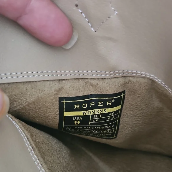 Roper Brown Western Boots - Picture 5 of 9